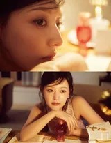 金智媛佩戴精美珠宝，侧身回望，展现优雅颈肩线与华美气质